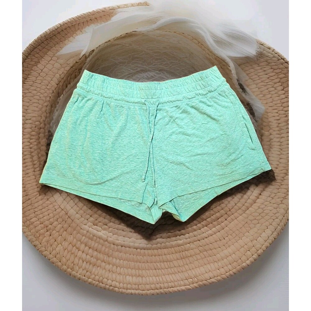 VICTORIA'S SECRET MINT COZY BOXER SLEEP SHORT PAJAMA  SZ SMALL